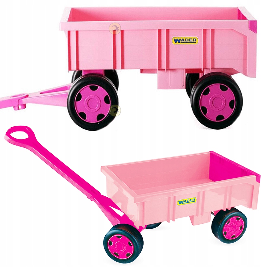 

Wózek Przyczepa Wader różowa dla dziewczynek 10958