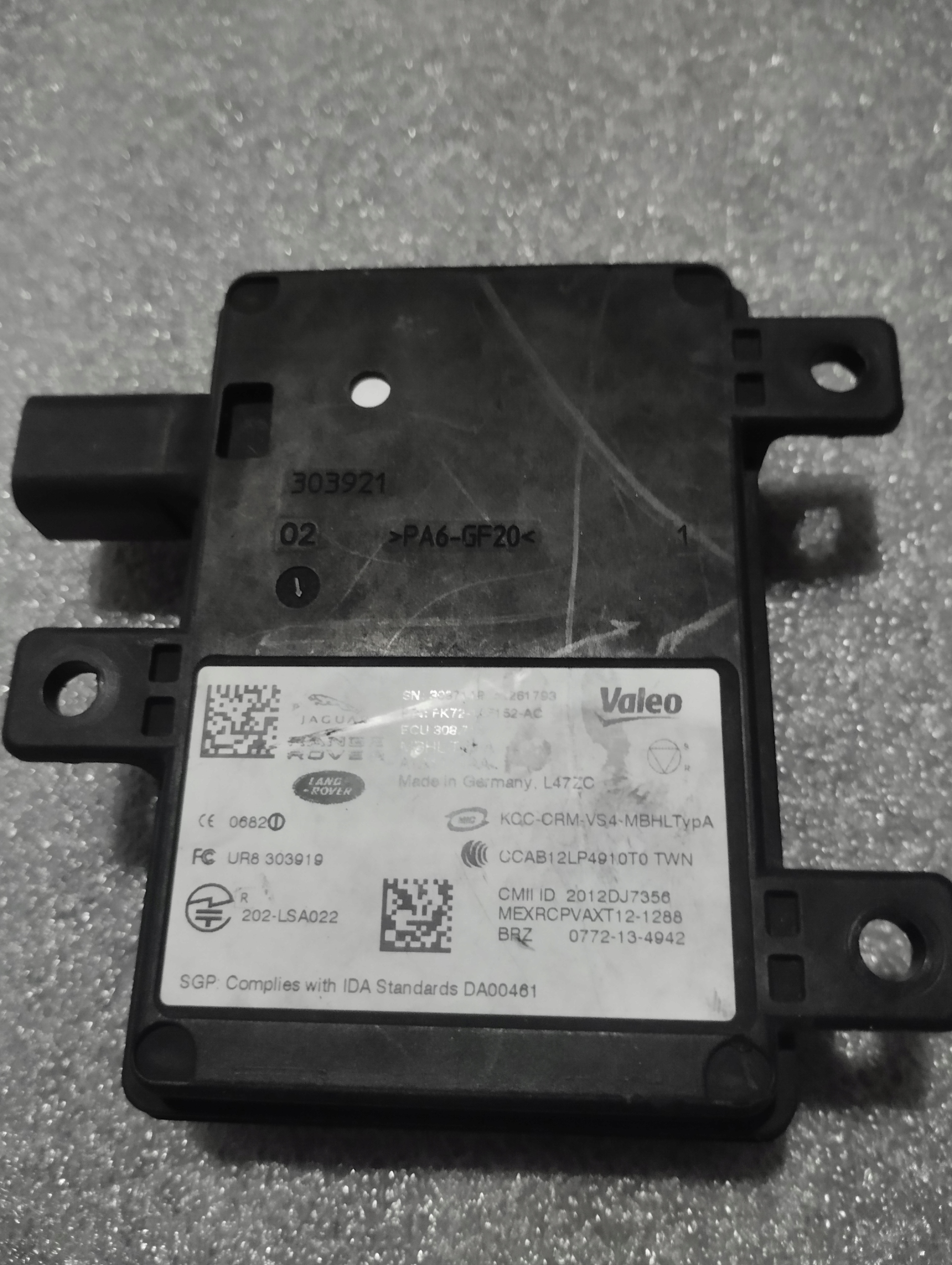RANGE ROVER SPORT L494 Sensor RADAR ASYSTENT