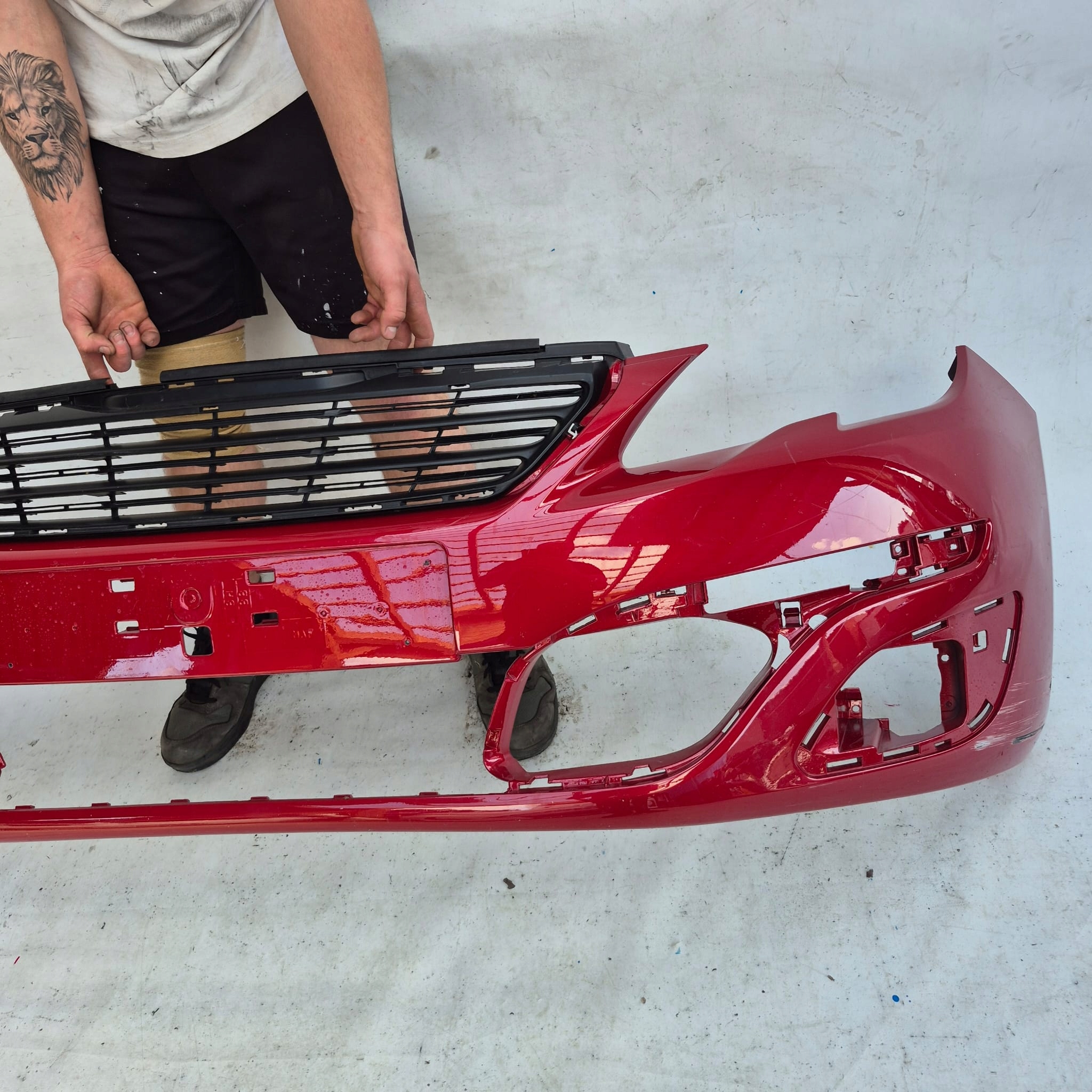 PEUGEOT 308 II 2 13-17 bumper front front