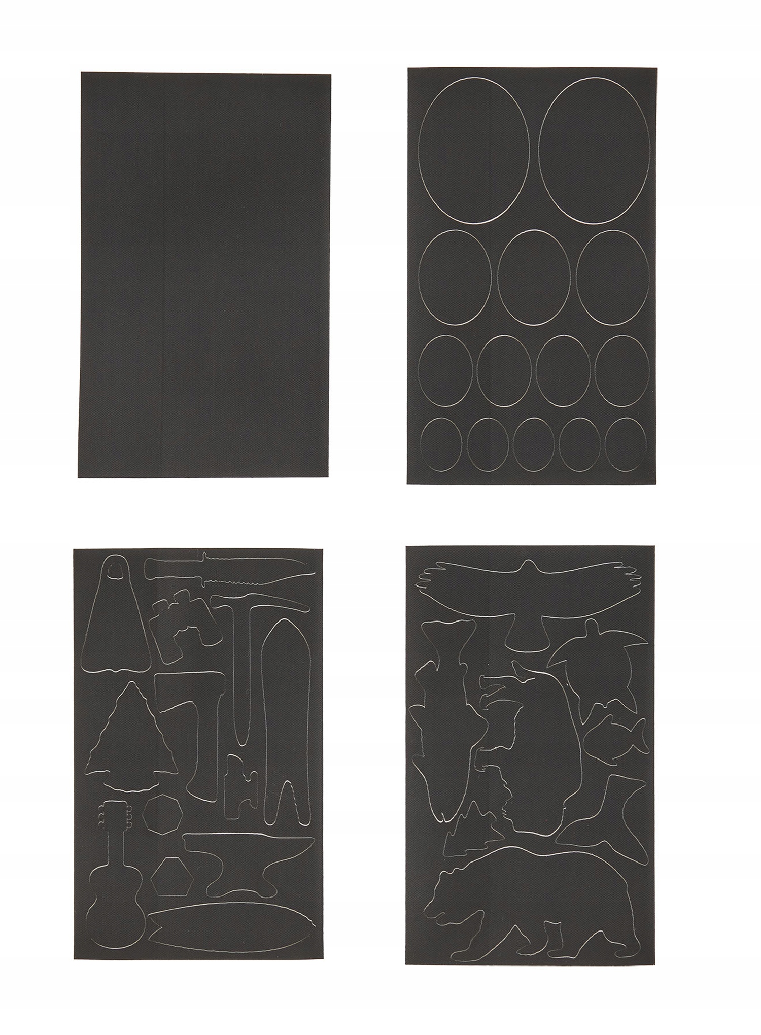 Zestaw naprawczy Patagonia Worn Wear Patch Kit - black