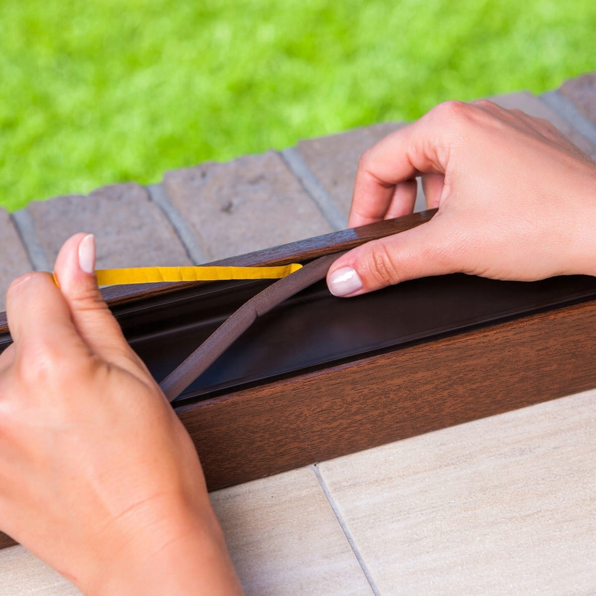 TESA Uszczelka do okna okienna PCV profil P 6m x 3 EAN (GTIN) 5905475032509