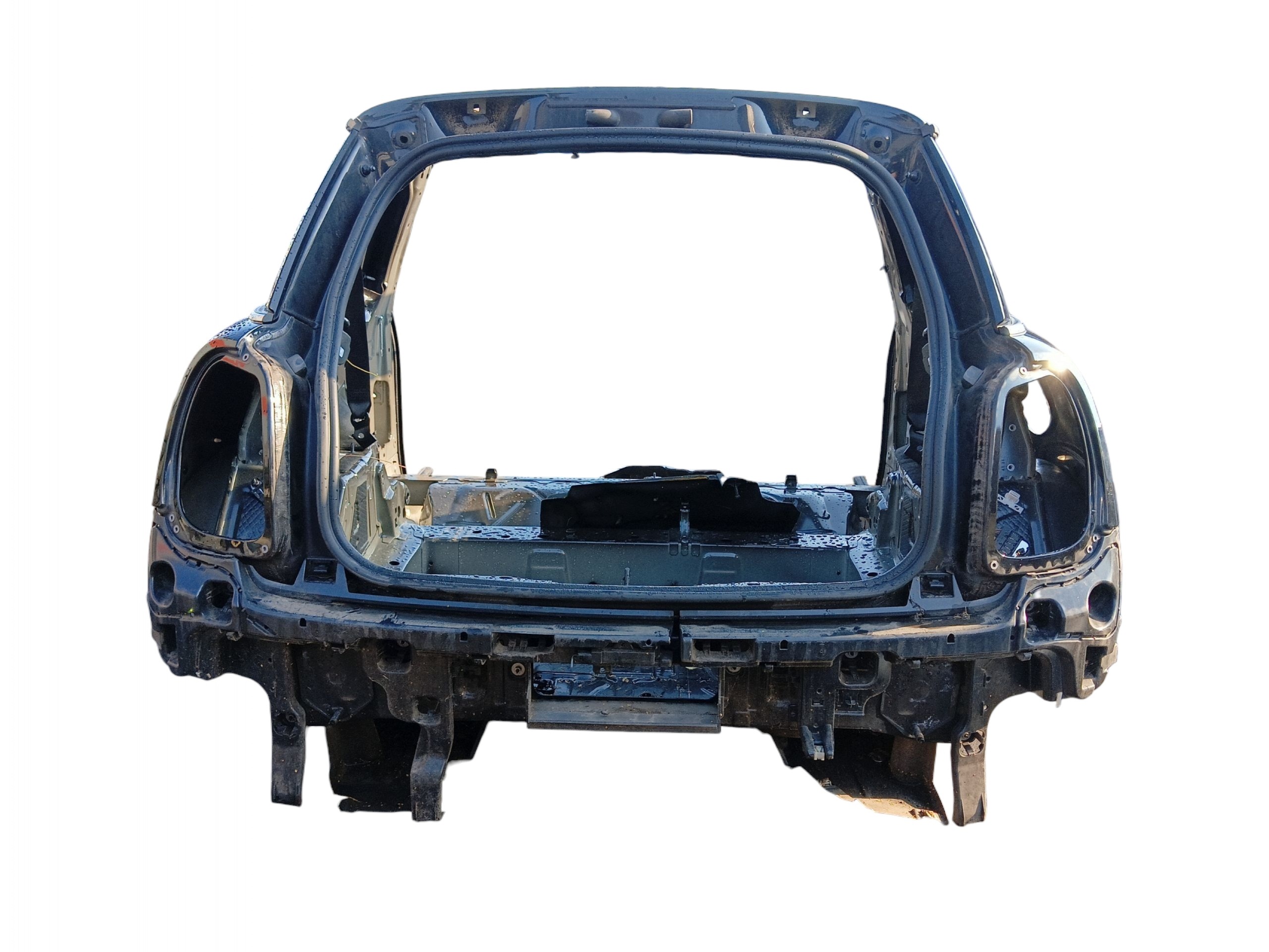 rear panel sump MINI COOPER F56 SE 2019-2024 MIDNIGHT BLACK METALLIC (A94)