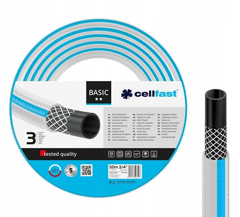 Záhradná hadica Basic 3/4" 50 m