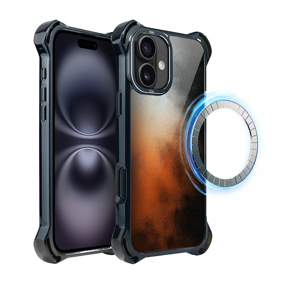 Pouzdro Ibizu DropGuard Ultra iPhone 16 Plus s MagSafe, Ember