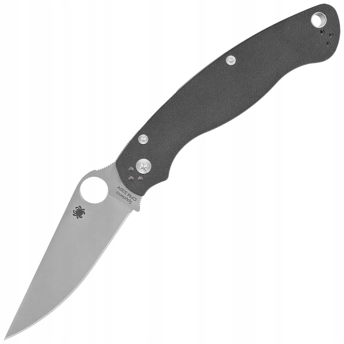 Nóż składany Spyderco Military 2 Black G10, Satin Cpm S30V (C36GP2)