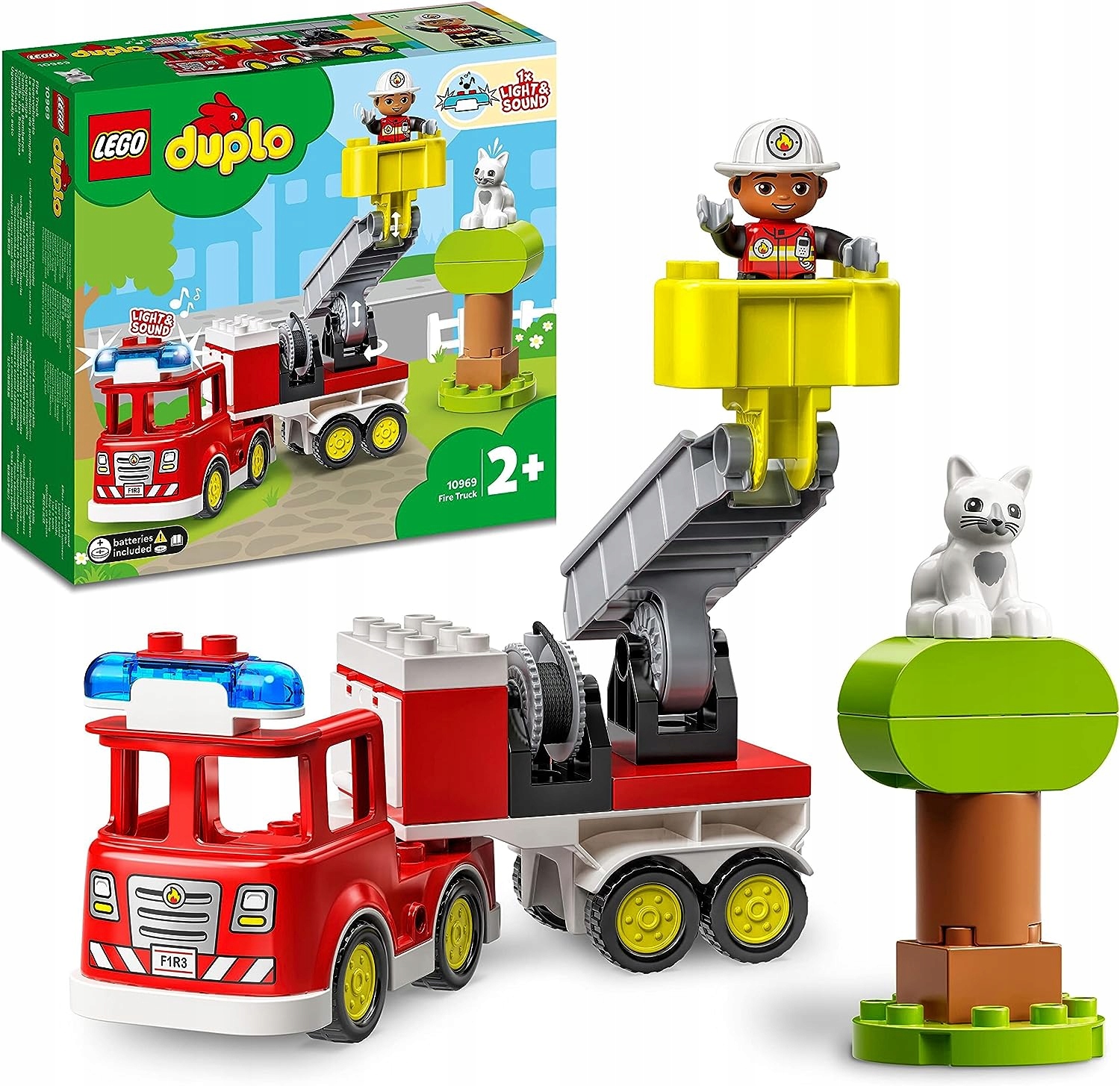 LEGO DUPLO WÓZ STRAŻACKI SAMOCHÓD STRAŻ POZARNA 2+ Numer produktu 109870