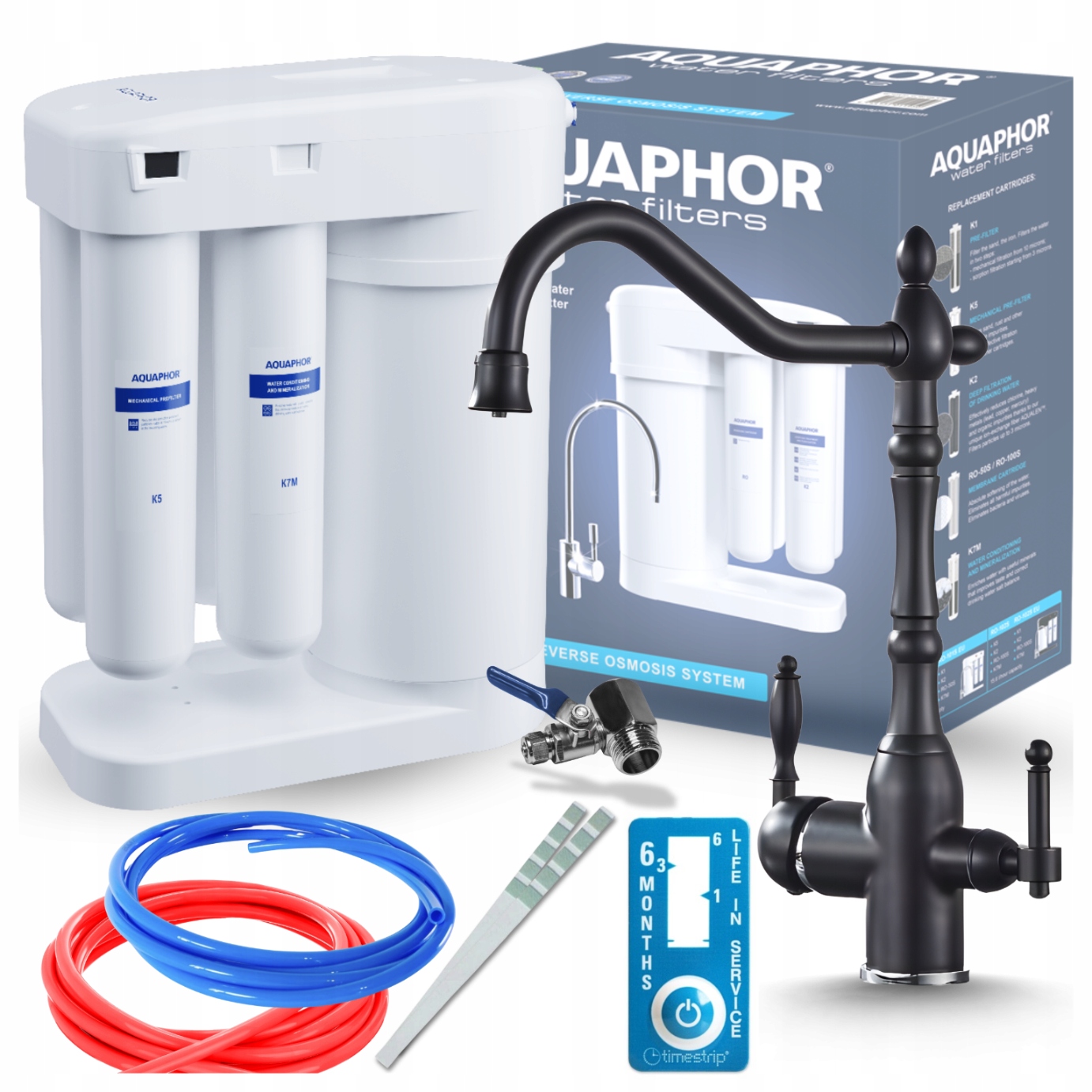 Filtr Reverzní Osmózy Aquaphor Morion A Třícestný Kohoutek Pro Vodní Filtr