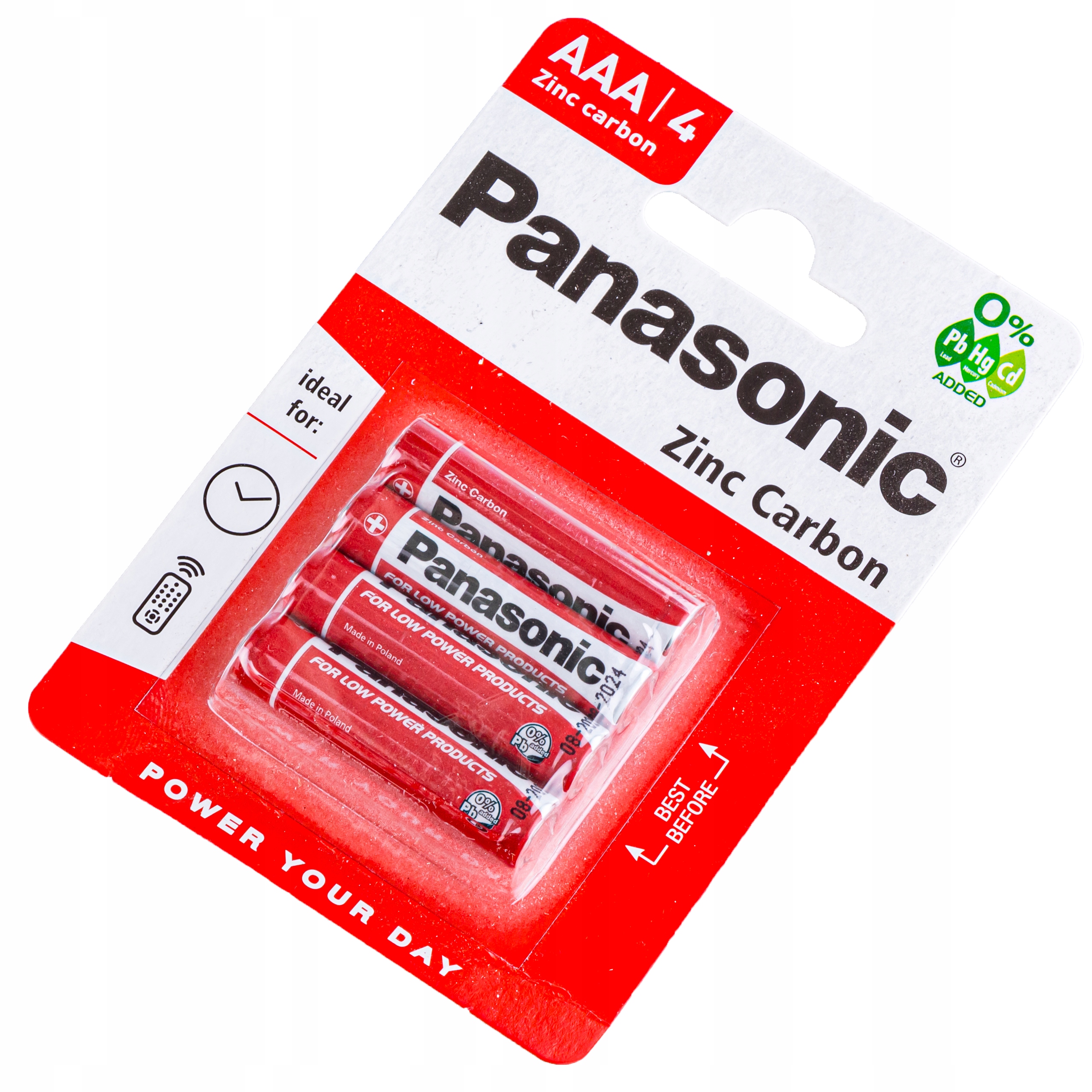 

Bateria Baterie Panasonic Red Zinc R03 Aaa 4 szt