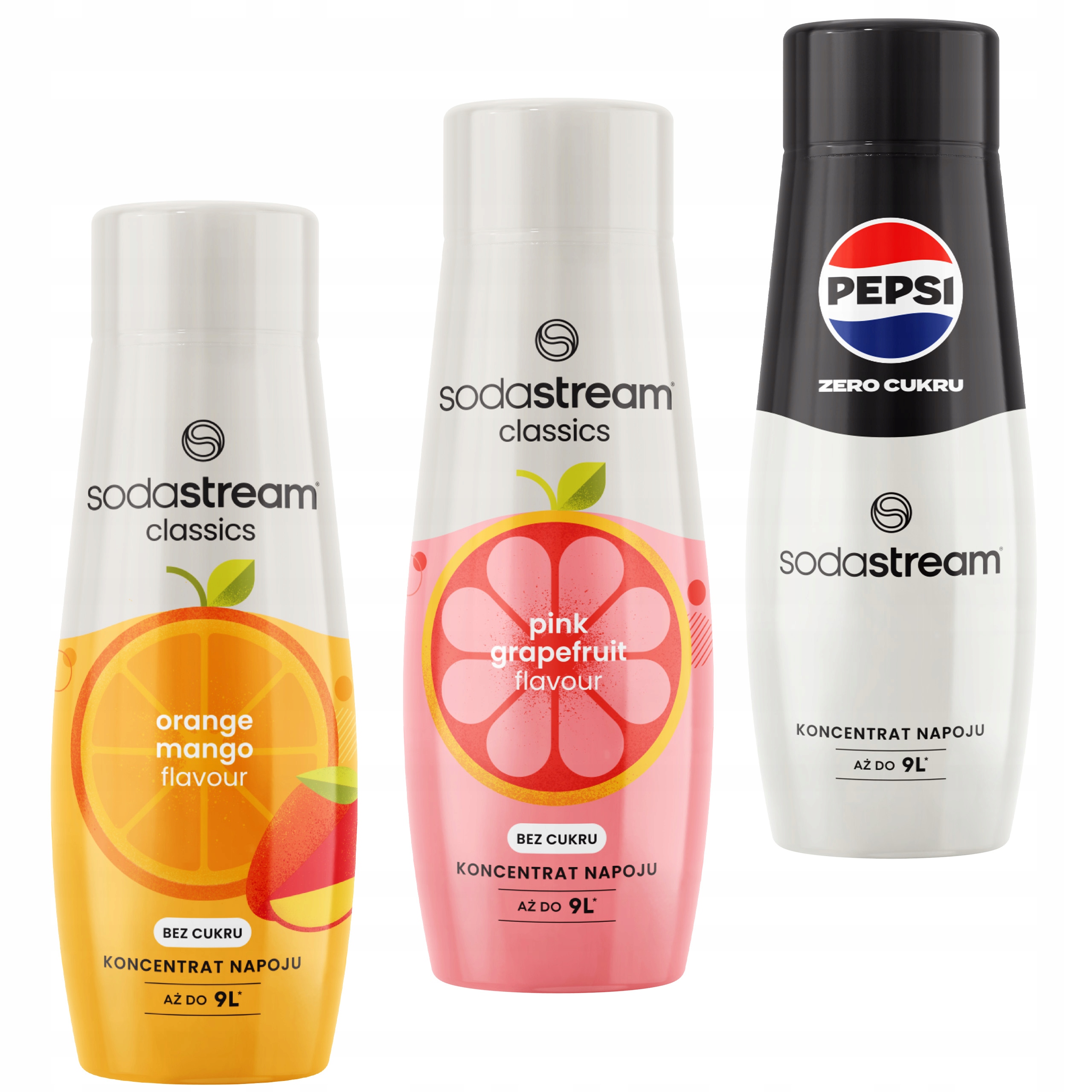 Levně Sodastream Sada Pepsi Max a příchutě ovoce 0 cukrů