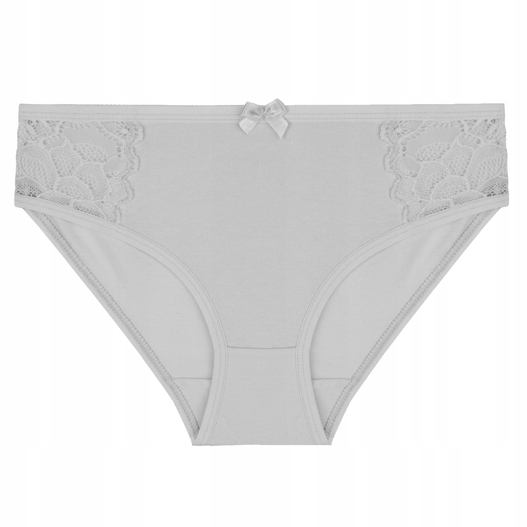 MAJTKI DAMSKIE BAWEŁNIANE Z KORONKĄ BEZ WZORU ELASTYCZNE MORAJ R.XXL 4-PAK Płeć kobieta