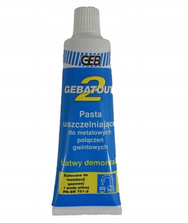 

Pasta uszczelniająca do gwintów Gebatout 2 80g