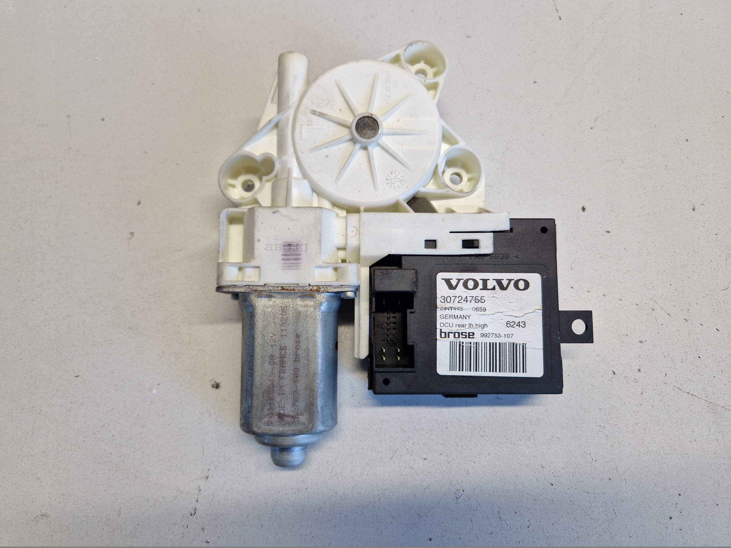 VOLVO V50 mini motor windows left rear part 30724755