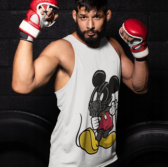 TANK TOP FILMOWE MICKEY BANE Marka inna