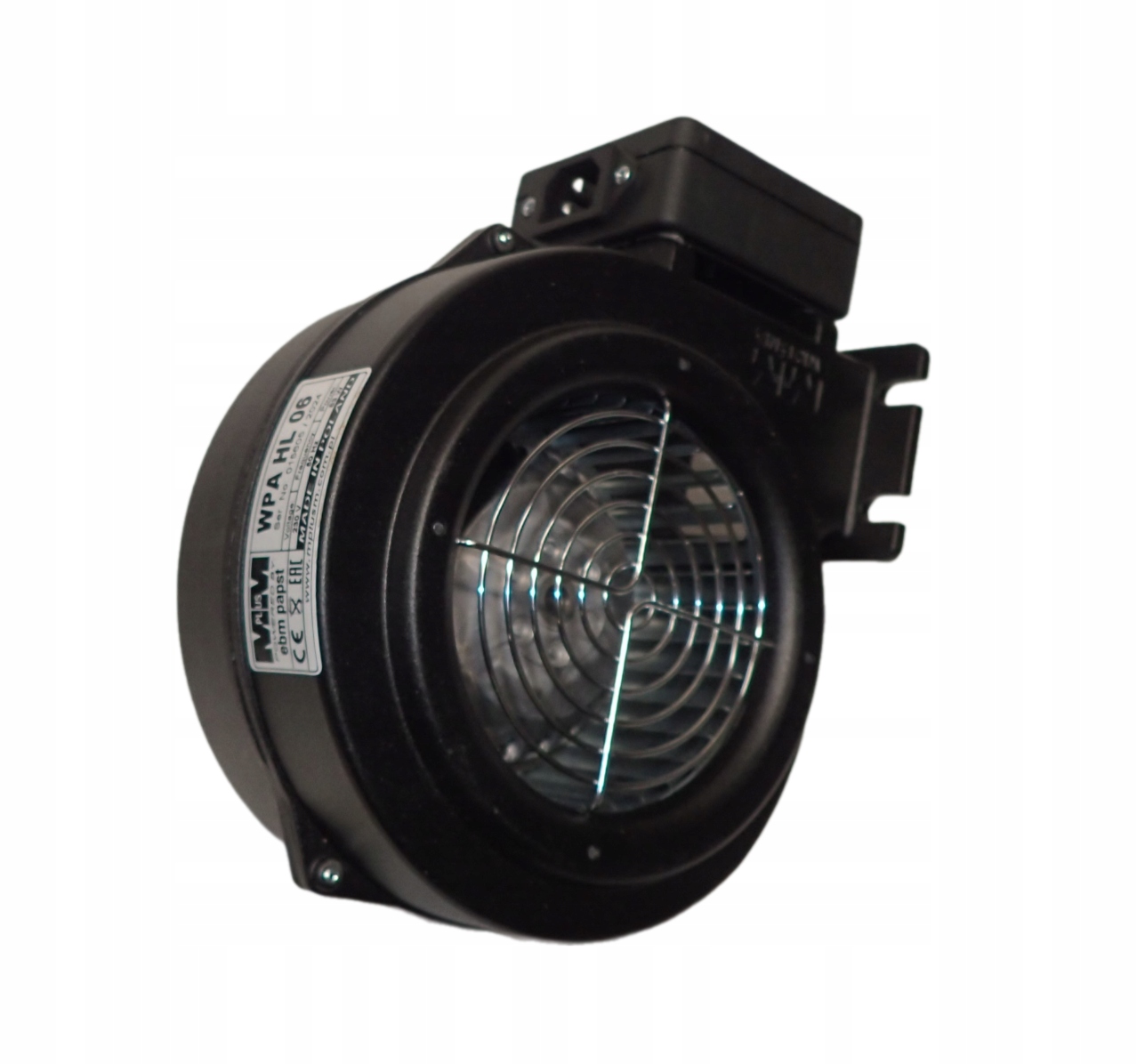 Ventilátor Mplusm Wpa Hl 06 pre kotlové pece Defro Sas Hallov senzor