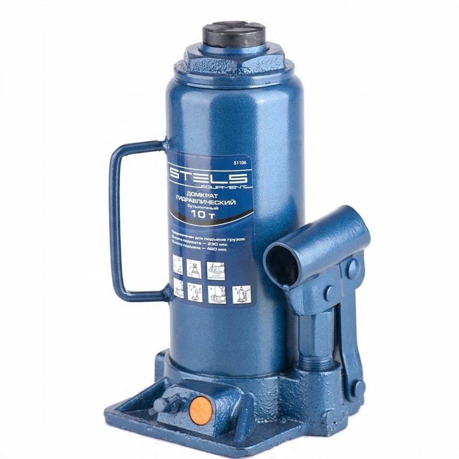

Podnośnik butelkowy hydrauliczny lewarek 10t Stels