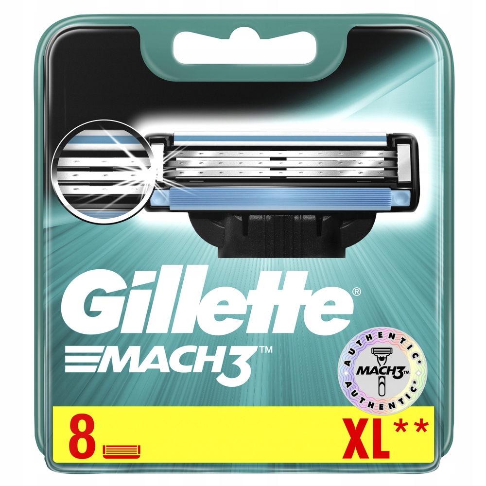 

Gillette Mach3 Ostrza wymienne do maszynki 8 szt