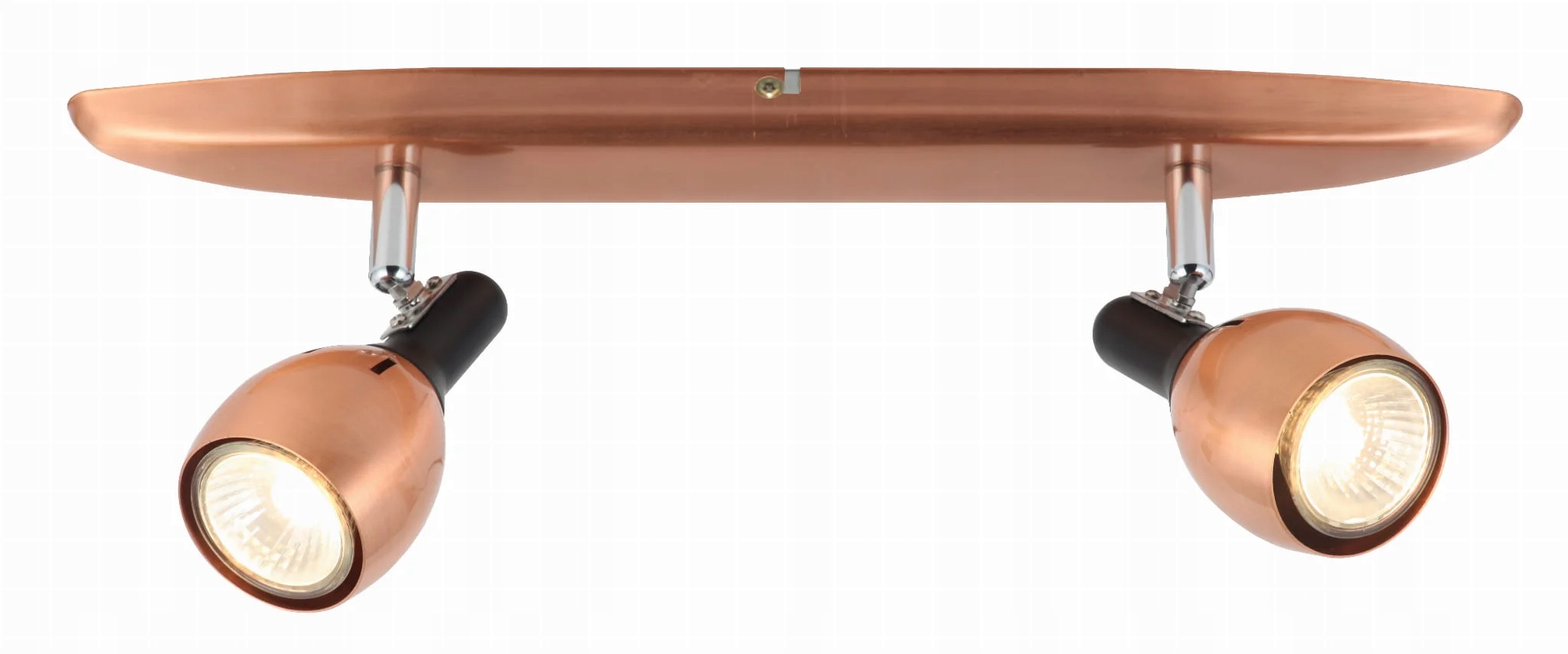 Stropní svítidlo Candellux Cross měděná