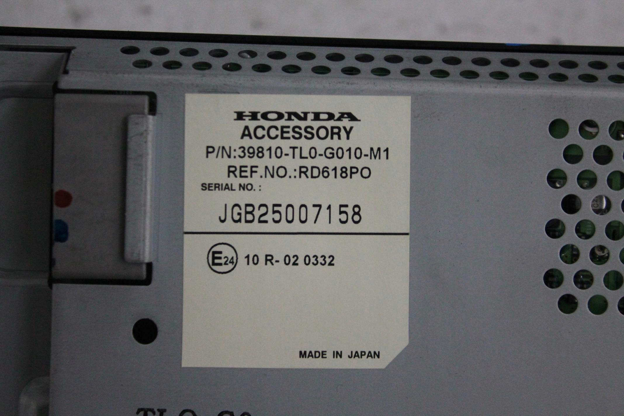 Display 39810-TL0-G010-M1 ACCORD VIII