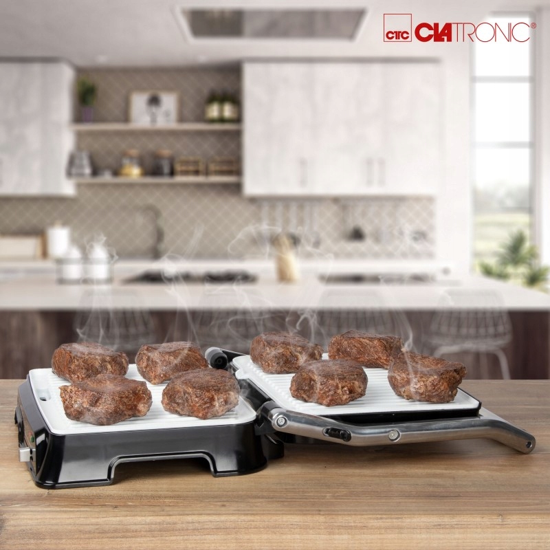 GRILL OPIEKACZ ELEKTRYCZNY ROZKŁADANY BEZ DYMU Model KG 3571