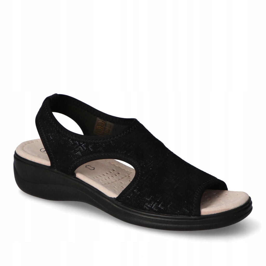 Sandály Potocki 26-24328BK Černé 38