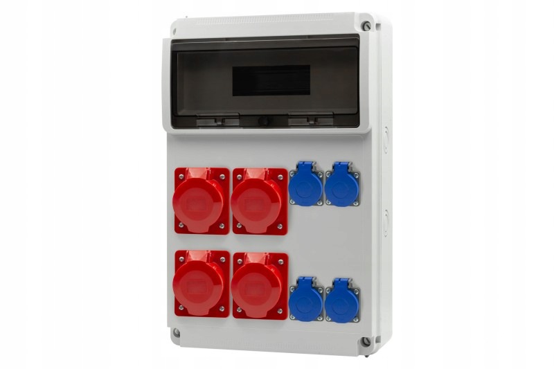 Rozdzielnica Legato 16M gn 2x16A 5p, 2x32A 5p, 4x230V /16 modułów/ IP44