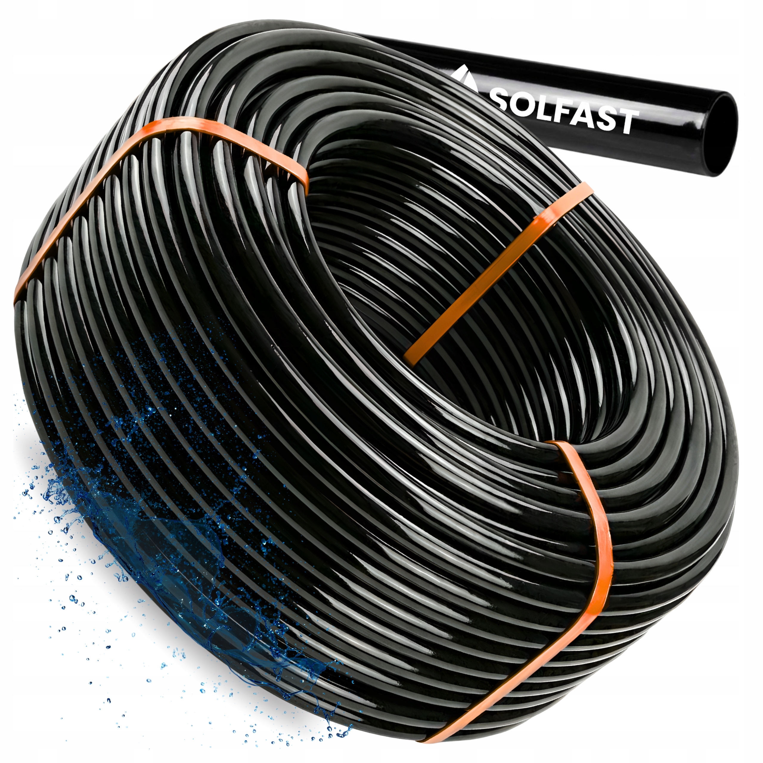 Montážna Rúrka Pe fi 25 Hadica bez otvorov Kábel 100 m Zavlažovací systém Hadica