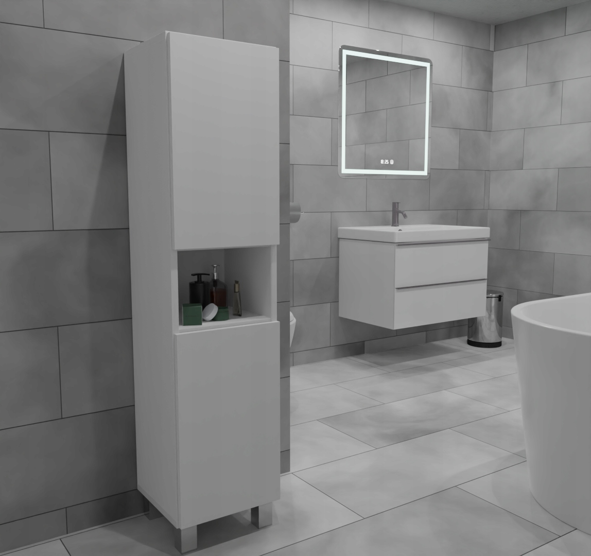 SŁUPEK STOIĄCY 120 CM BIAŁY MAT-WYSYŁKA W CAŁOSCI Kod producenta sp120/25