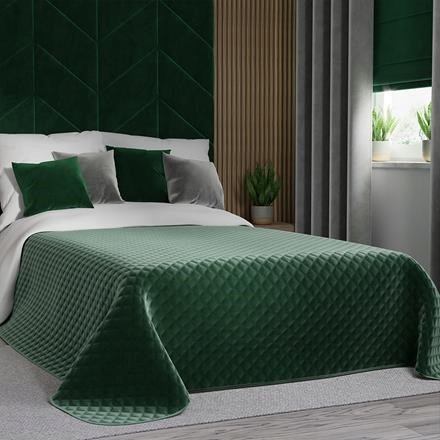 Dekorativní přehoz Oboustranný 220x240 Zeleň