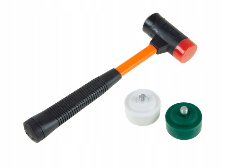 

Młotek Blacharski Montażowy Wymienne Końcówki 4w1