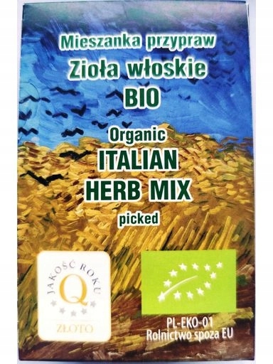 Levně 8x Royal Brand koření Italské bylinky Bio 10G