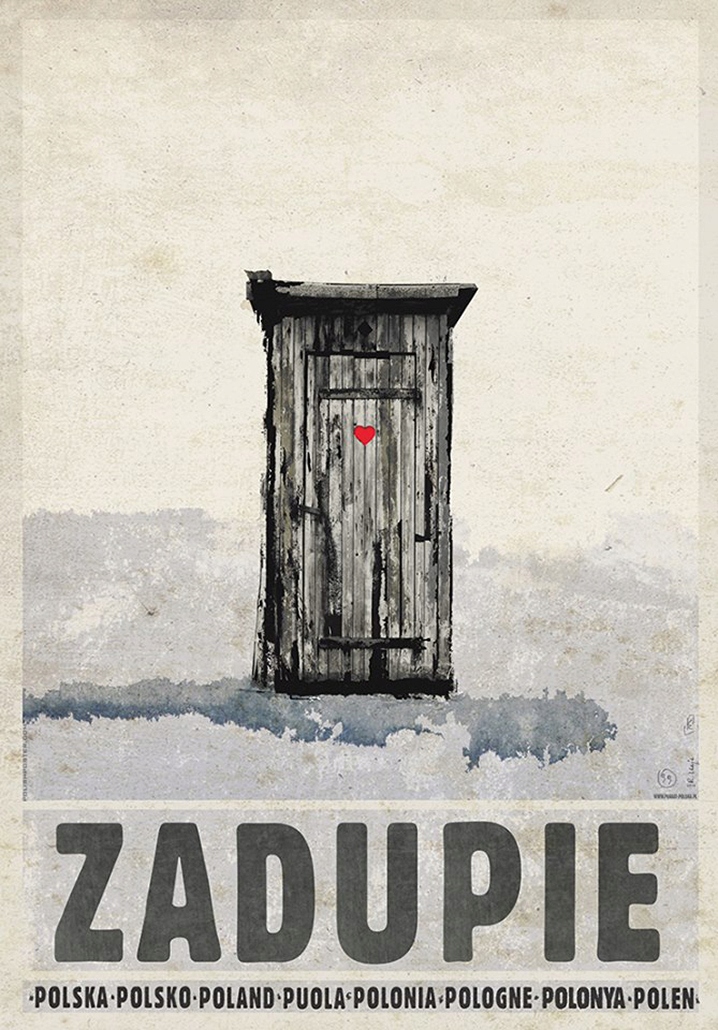 

Zadupie Kaja Plakat Czarna Rama 68x98cm