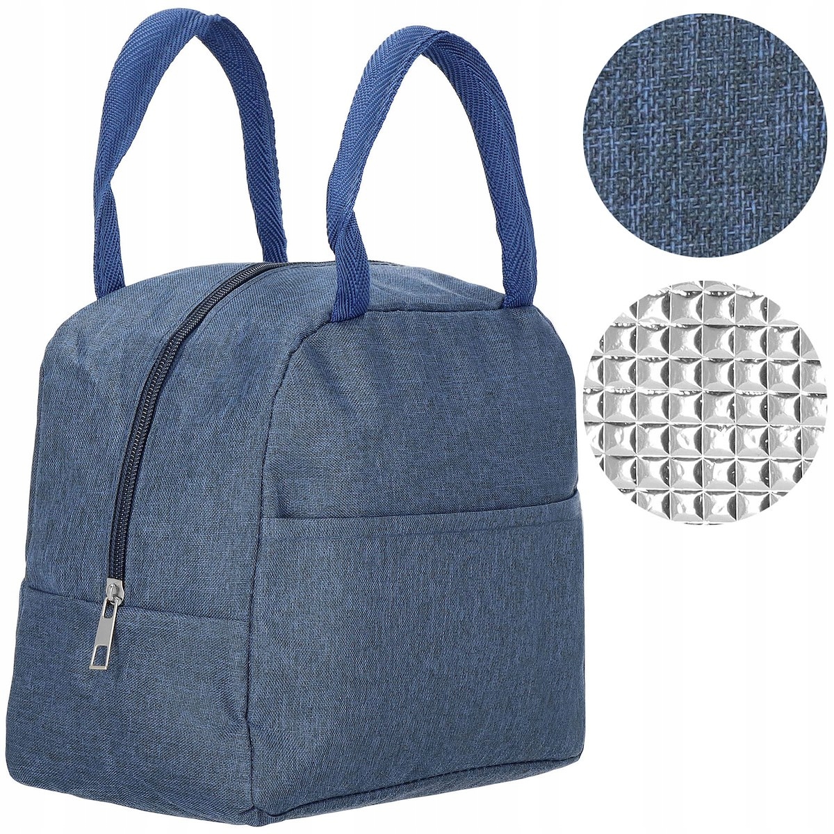 TORBA TERMICZNA ŚNIADANIOWA IZOLACYJNA NA JEDZENIE PIKNIK PLAŻĘ LUNCH BOX Liczba komór 1