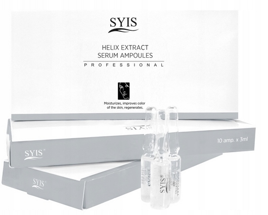 Ampułki Helix Extract Serum ze śluzem ślimaka 3ml