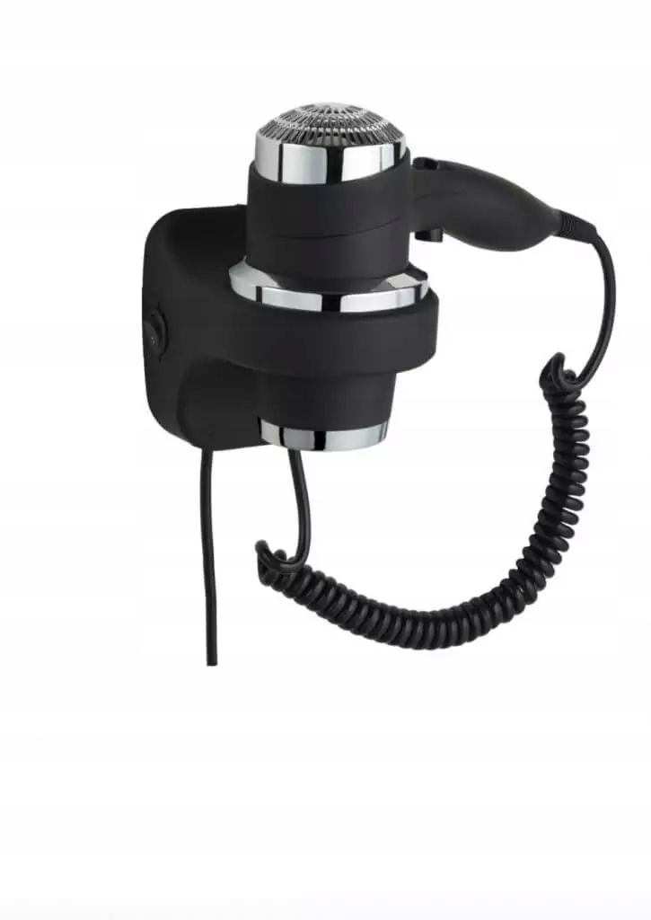 Hotelová sušička vlasov 1800 W Stella čierny satén