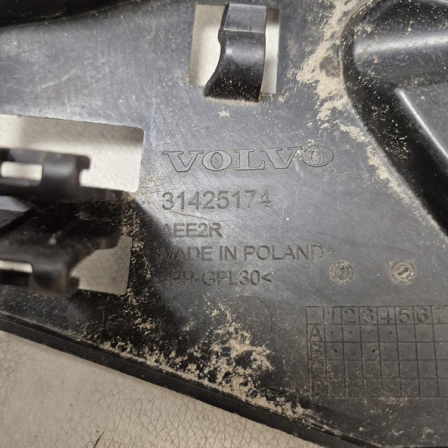 VOLVO XC60 II 2 17-21 holder support right front