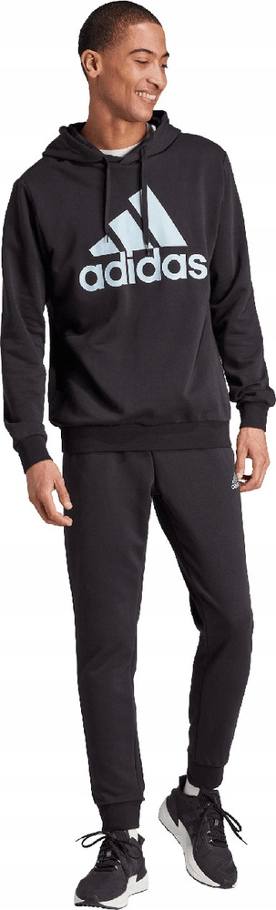 Teplákovka Pánský Adidas Big Logo Terry Track Suit Černý IJ8555 vel. 2XL