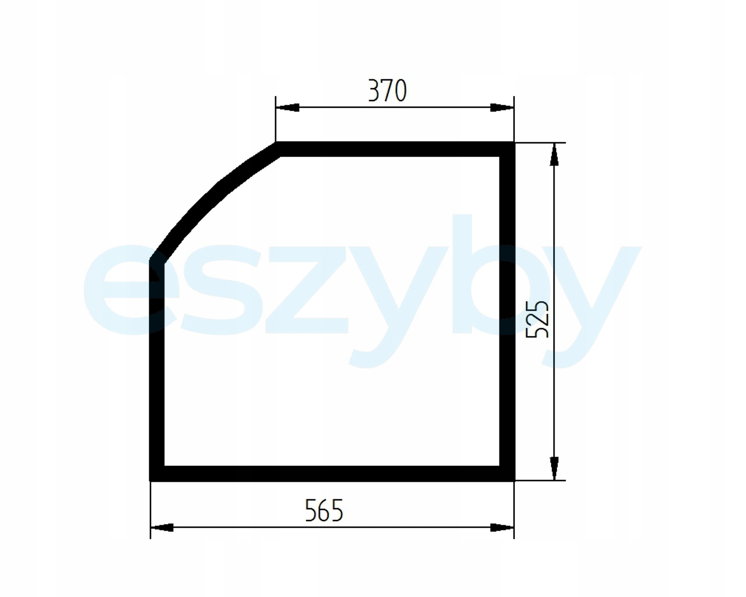 sklo minibagr Cat dveře levé spodní 146-6351