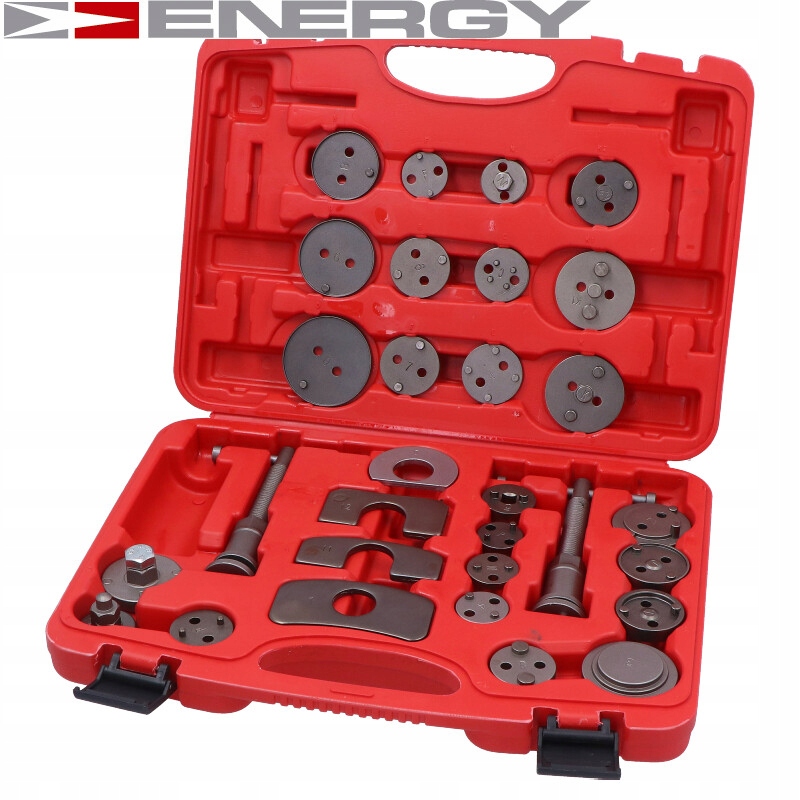 Zestaw do wciskania tłoczków hamulcowych 30el.