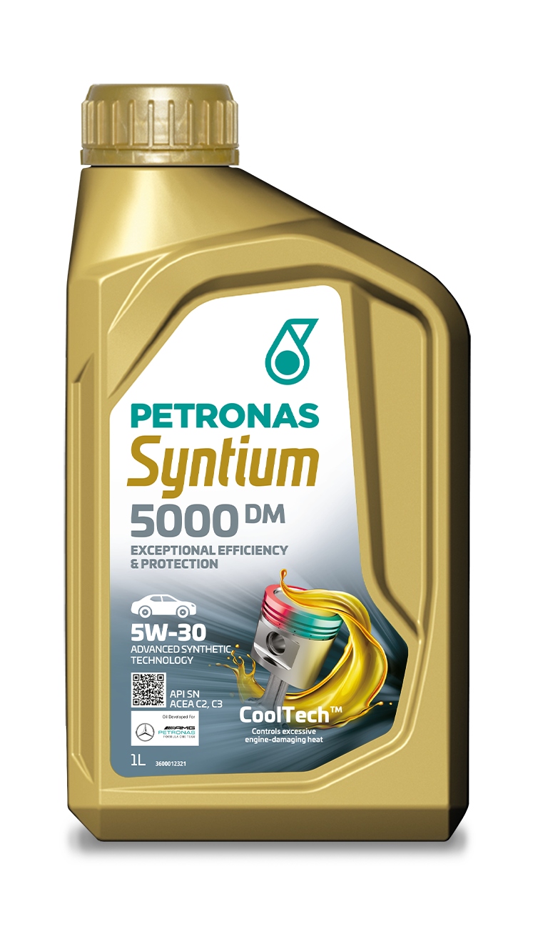 Olej silnikowy Petronas Syntium 5000 DM 1L 5W-30 MB229.51/229.52 VW505.00