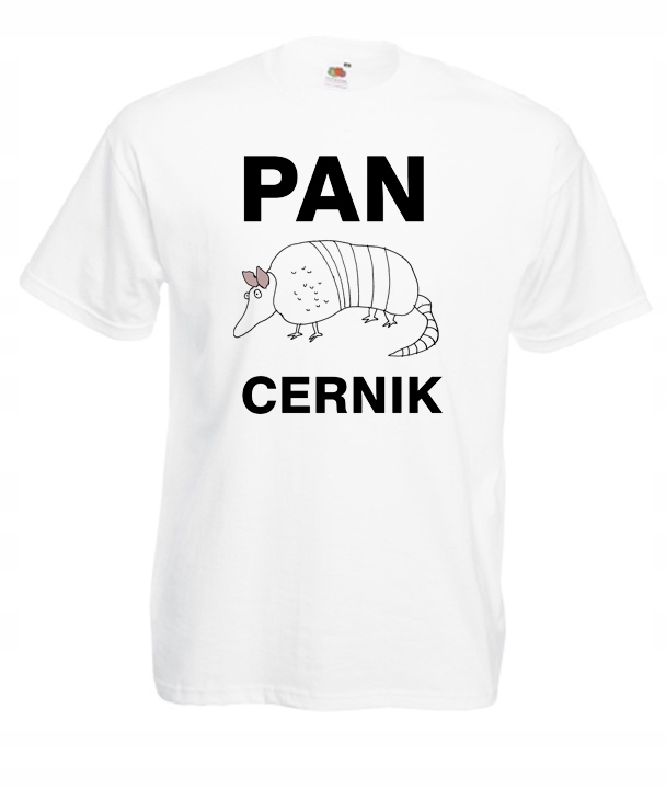 

S Koszulka Męska Pancernik Zwierzak Mocy Wzór