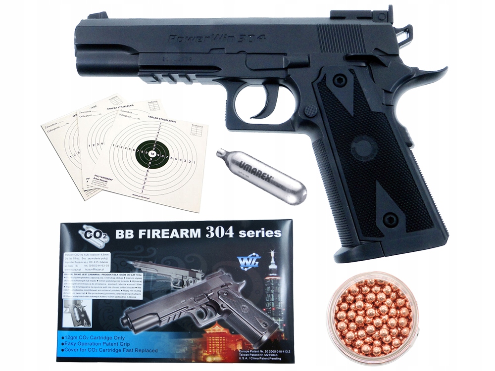 Pistolet Wingun Firearm 304 C1911 kal. 4,5 mm Bb