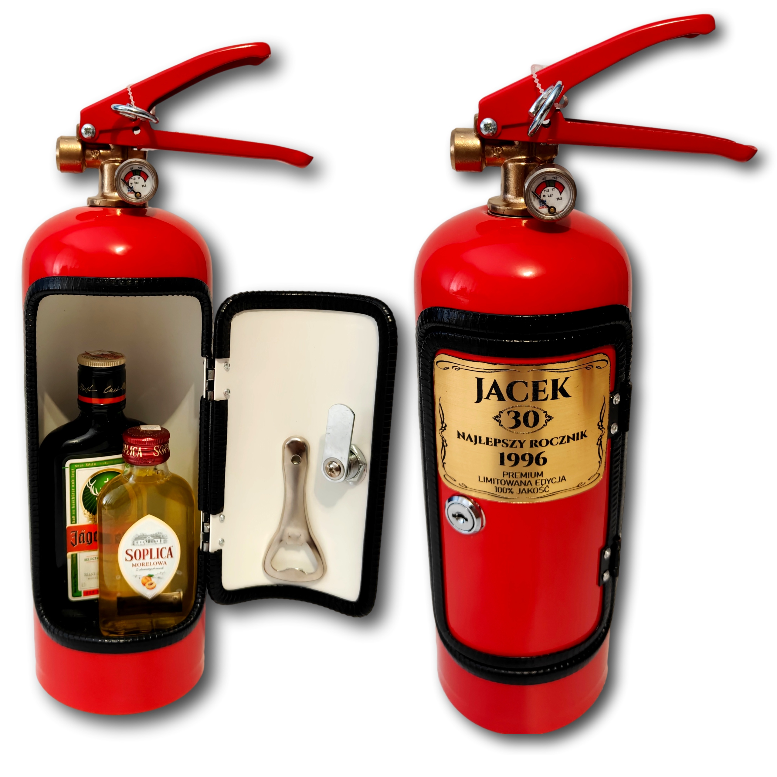 Dárek K Narozeninám Kluka Chlapce Tatínka hasiče Hasicí Přístroj Barová Skříňka 18 30 40 50