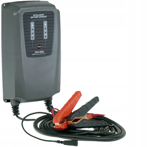 Ideal EXPERT CHARGER 25 Automatyczny Prostownik Do Akumulatorów 12V 25A Natężenie maksymalne 25 A