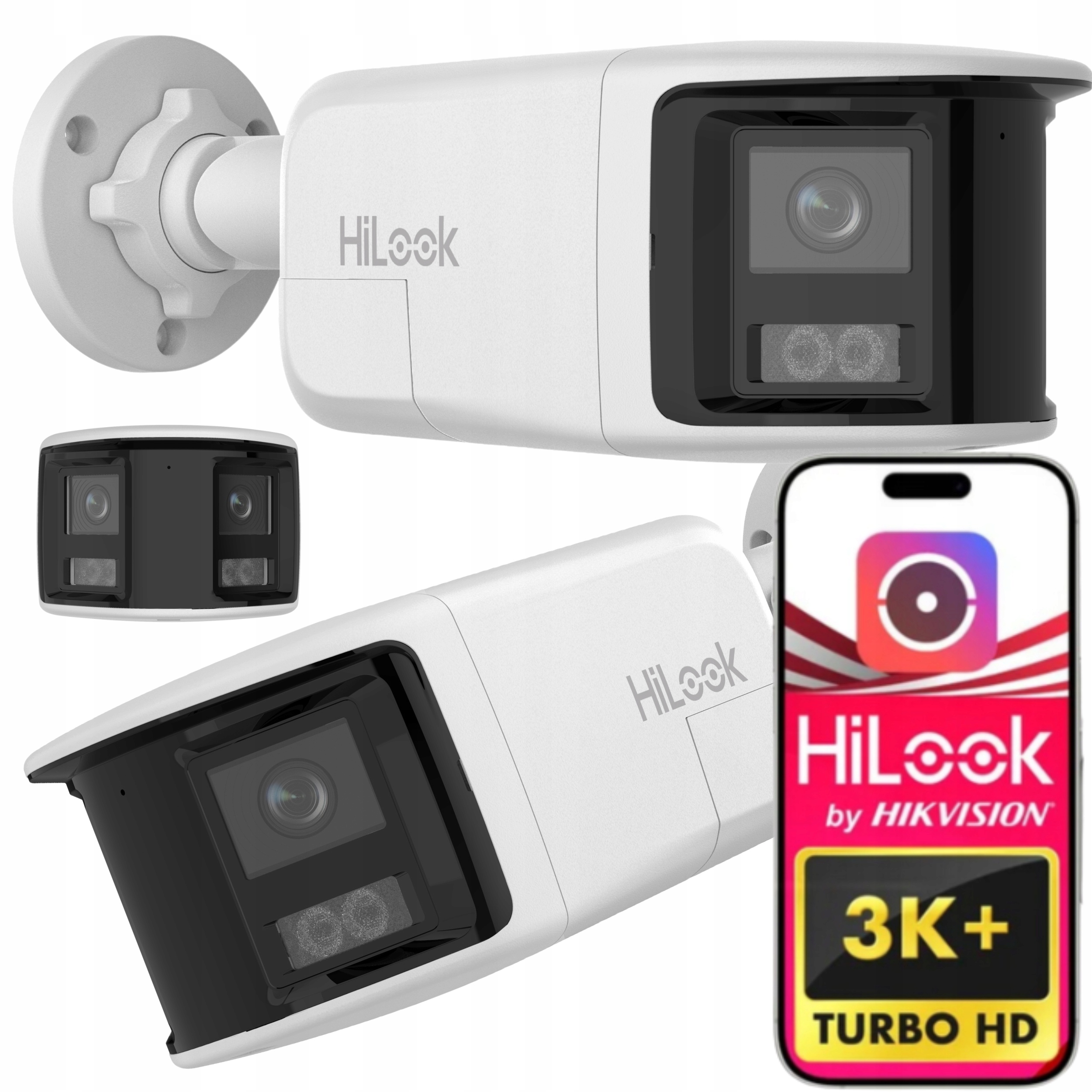 Kamera IPC-B460HAD-LUF/SL 6Mpx Panoramiczna IR30M IP67 Hilook By Hikvision