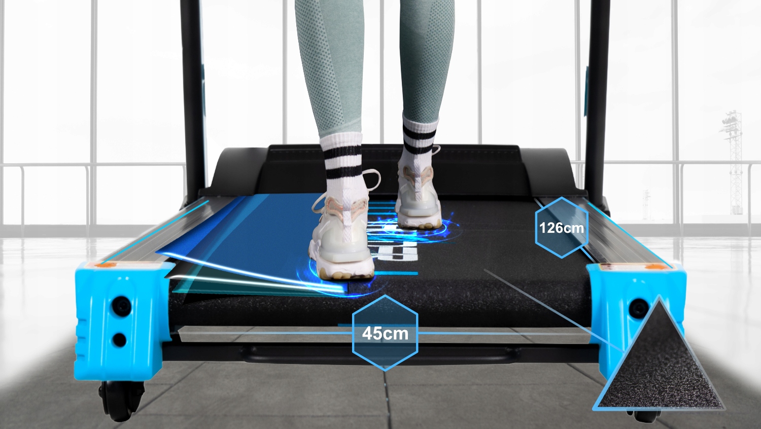 OSZCZĘDNA BIEŻNIA REACT ELEKTRYCZNA MASAŻER HANTLE Marka Thunder