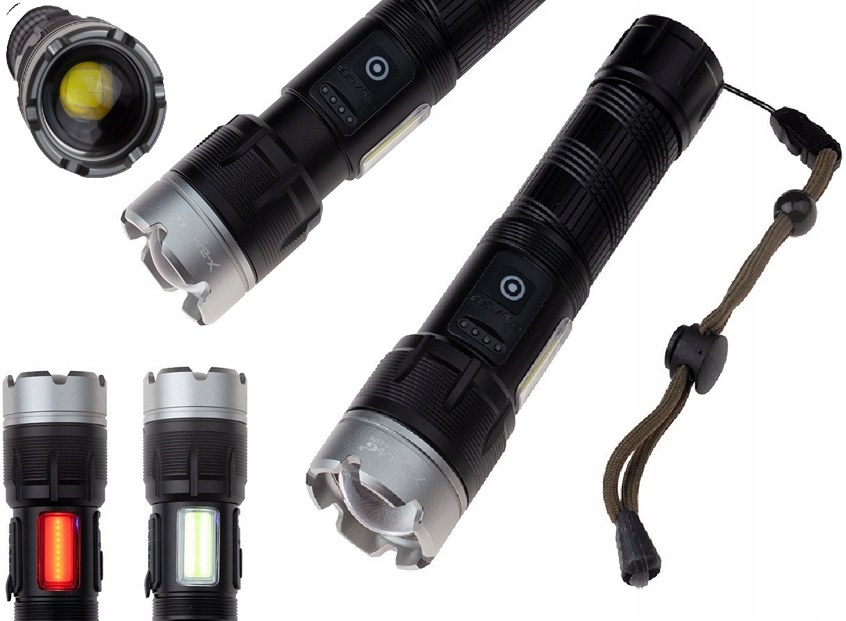 X BALOG LATARKA TAKTYCZNA XHP100 USB POWERBANK