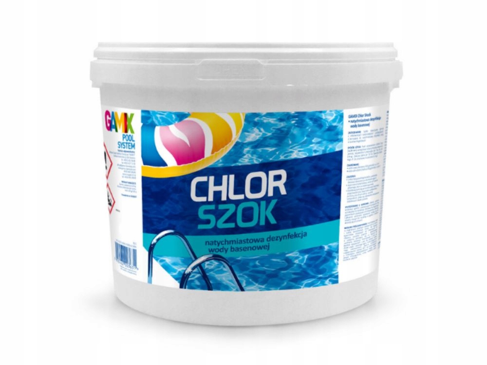 

Chlor Szok Granulat Do Basenu Chemia Basenowa 5KG