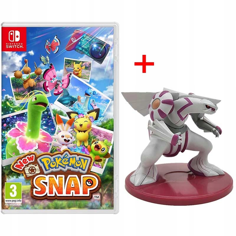 NEW POKEMON SNAP + FIGURKA / POKEMONY / GRA NINTENDO SWITCH NA KARTRIDŻU