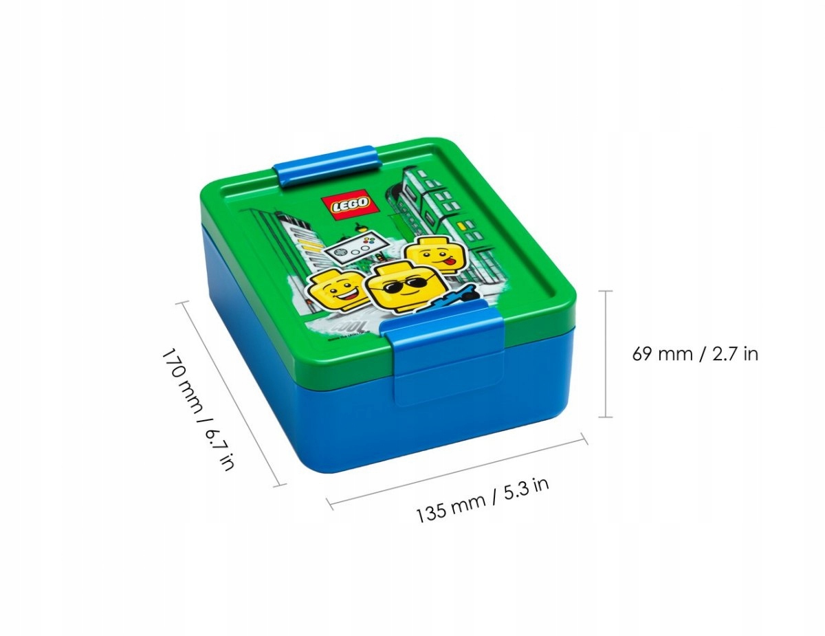 LEGO 4052 LUNCH BOX ŚNIADANIÓWKA CHŁOPIEC Marka LEGO