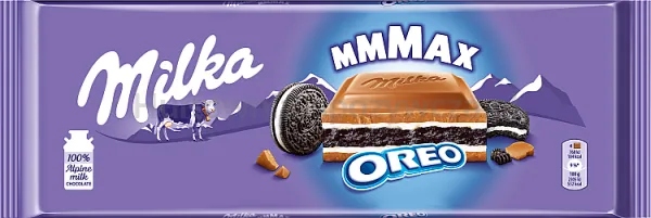 Levně Milka Čokoláda Oreo 300 G